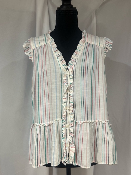 Jessica Simpson Tops - Jessica Simpson Multicolor Striped Sleeveless Top